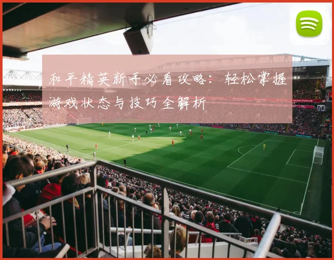和平精英新手必看攻略：轻松掌握游戏状态与技巧全解析