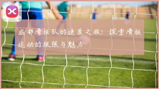 成都滑板队的速度之旅：探索滑板运动的极限与魅力